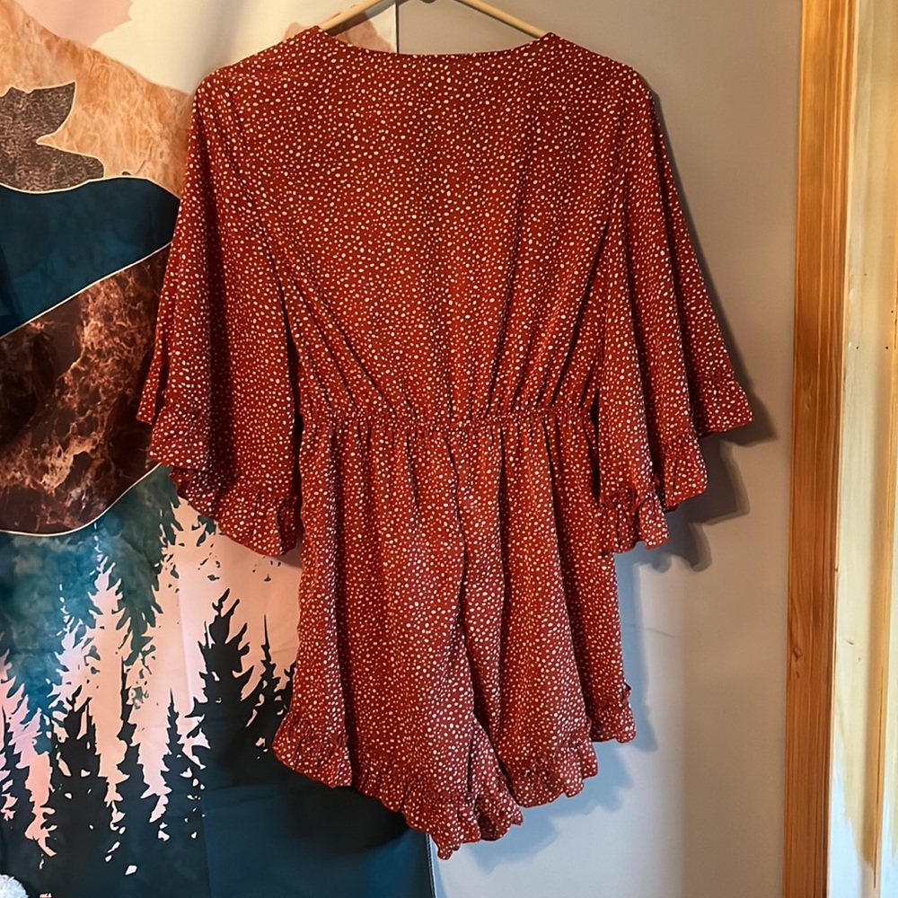 Shein Ruffle Romper - Picture 2 of 9